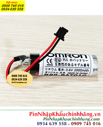 Pin Omron R88A-BAT01G; Pin nuôi nguồn PLC Omron R88A-BAT01G lithium 3.6v _Xuất xứ Nhật